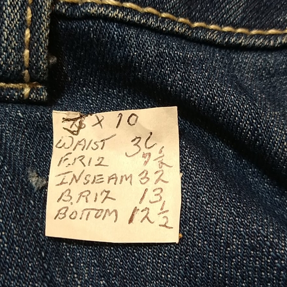 NWOT Thrill Destroyed Jeans Size 13 - Picture 9 of 9